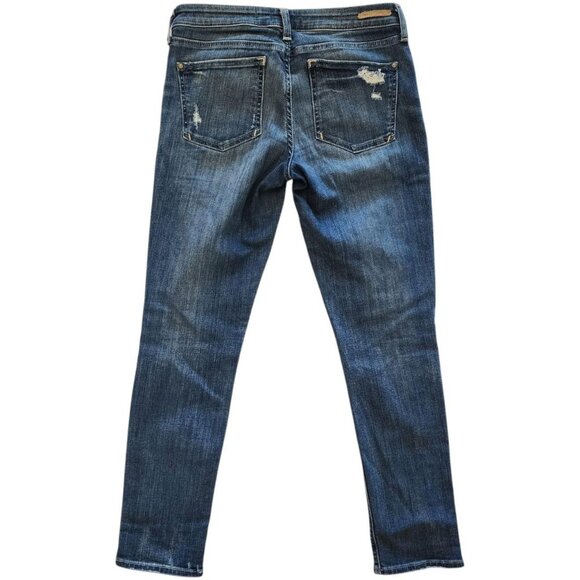 Pilcro and the Letterpress / Anthropologie distressed skinny jeans - Picture 2 of 5